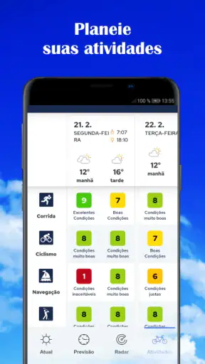 Previsão do tempo Meteosource screenshot