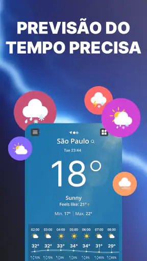 Previsão do tempo precisa screenshot
