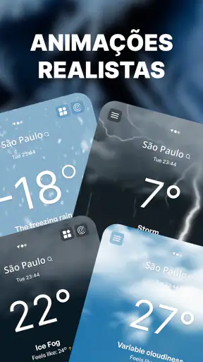 Previsão do tempo precisa screenshot