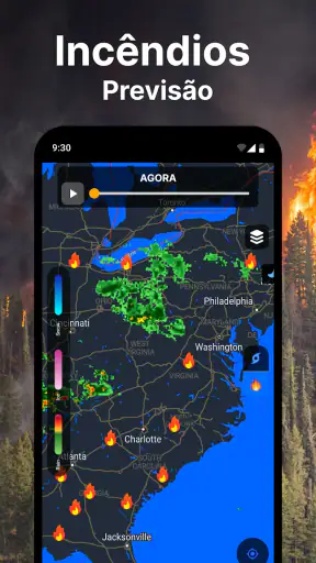 Previsão do tempo: Radar vivo screenshot