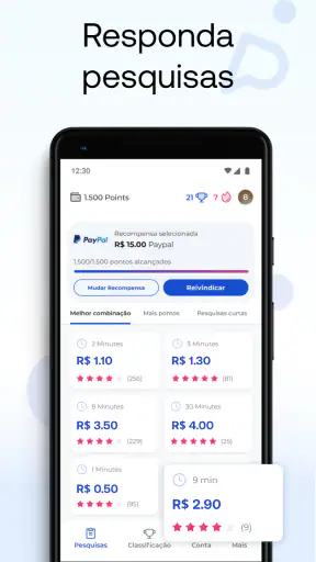 Prime Opinion: Ganhar Dinheiro screenshot
