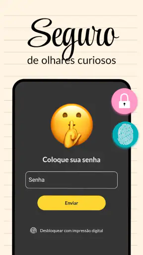 Privados diário com senha screenshot
