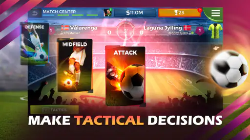 Pro 11 - Football Manager Game screenshot
