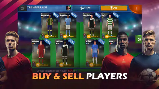 Pro 11 - Football Manager Game screenshot