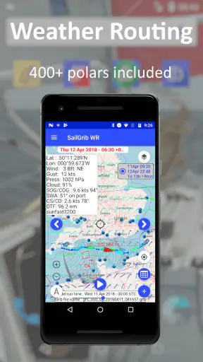Pro Weather Routing Navigation screenshot