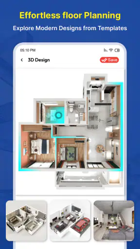 Projeto de casa 3D screenshot