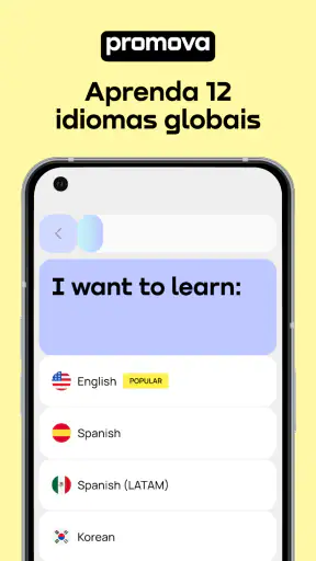 Promova: Aprenda Idiomas screenshot