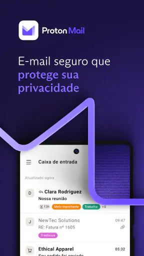 Proton Mail criptografado screenshot