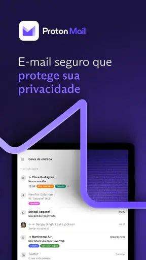 Proton Mail criptografado screenshot