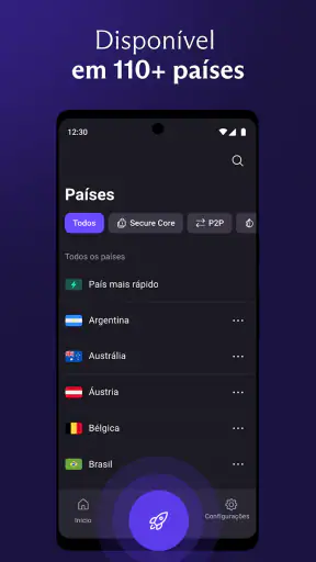 Proton VPN: VPN rápida, segura screenshot