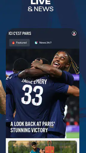 PSG Oficial screenshot