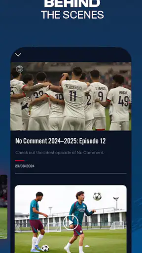 PSG Oficial screenshot