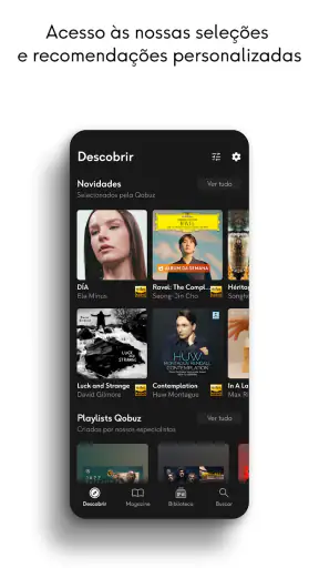 Qobuz : Música & Editorial screenshot