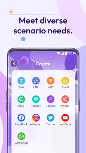 QR Manager screenshot