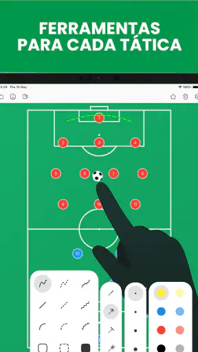 Quadro Tático: Futebol screenshot