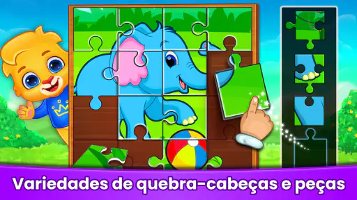 Quebra cabeça infantil jogo 3+ screenshot