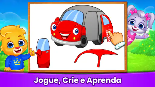 Quebra cabeça infantil jogo 3+ screenshot