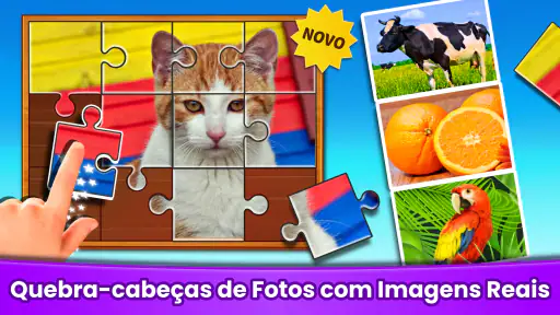 Quebra cabeça infantil jogo 3+ screenshot