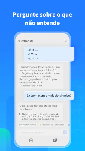 Question.AI: Matemática Solver screenshot