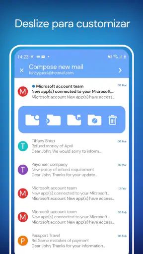 Quick Email – Todos os E-mails screenshot