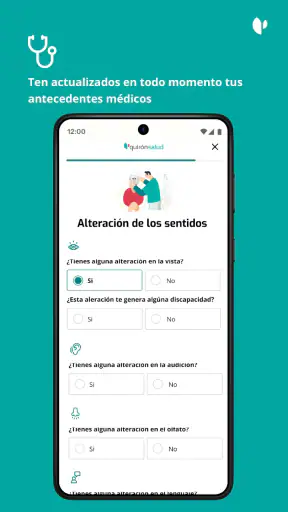 Quirónsalud screenshot