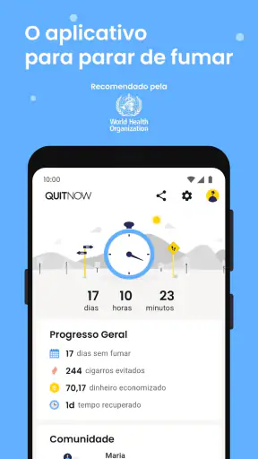 QuitNow: Pare de fumar screenshot
