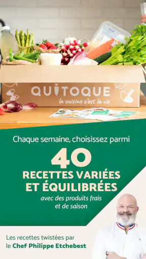 Quitoque, le panier à cuisiner screenshot