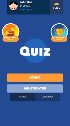 Quiz - Conhecimentos Gerais screenshot