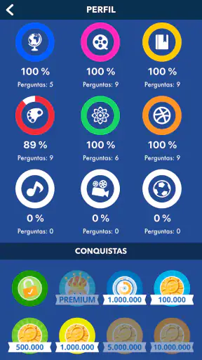 Quiz - Conhecimentos Gerais screenshot