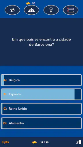 Quiz - Conhecimentos Gerais screenshot