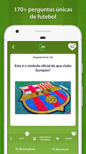 Quiz de Futebol - Jogo trivia screenshot