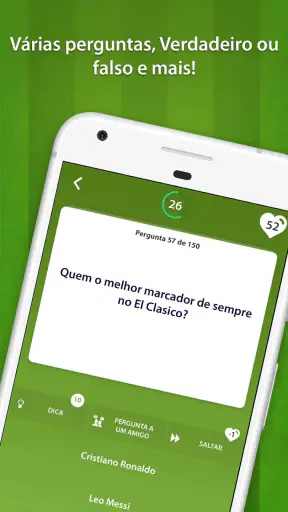 Quiz de Futebol - Jogo trivia screenshot