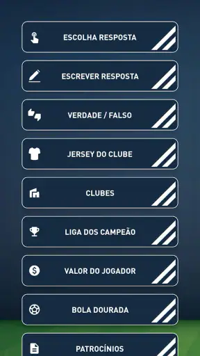 Quiz do jogador de futebol screenshot