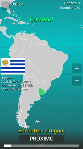Quiz do Mapa Mundi screenshot