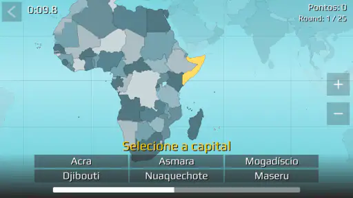 Quiz do Mapa Mundi screenshot