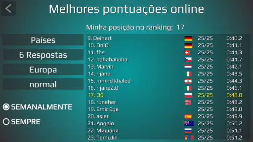 Quiz do Mapa Mundi screenshot