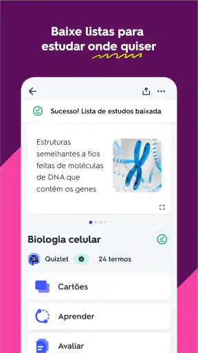 Quizlet: aprendizado com IA screenshot