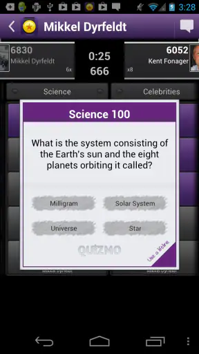 Quizmo - free trivia quiz game screenshot
