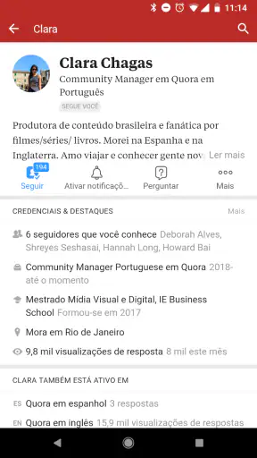 Quora screenshot