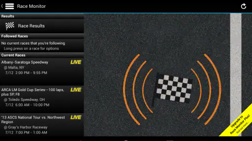 Race Monitor screenshot