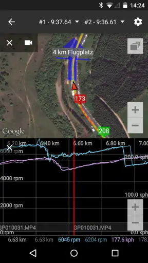 RaceChrono screenshot