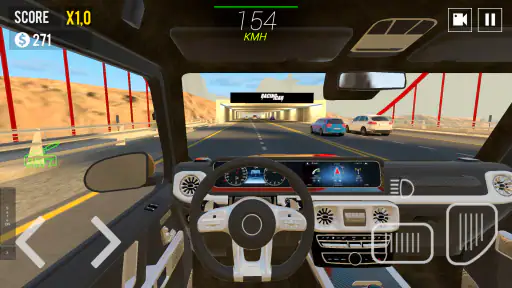 Racing in Car 2021 screenshot