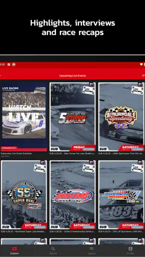 RacingAmerica.tv screenshot