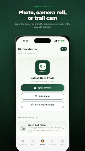 rackline.ai - AI Deer Scoring screenshot