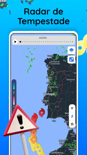 Radar meteorológico ao vivo screenshot