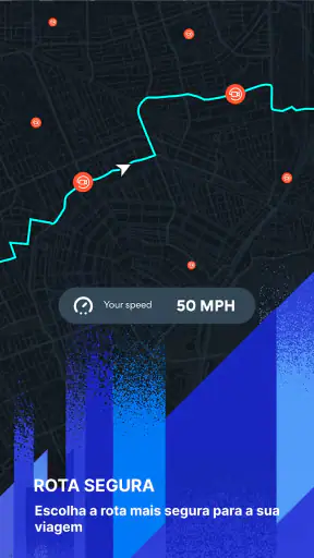 Radar, Velocímetro, GPS, HUD screenshot