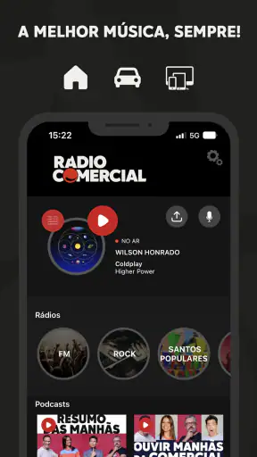 Rádio Comercial screenshot