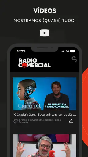 Rádio Comercial screenshot