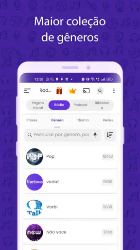 Rádio FM screenshot