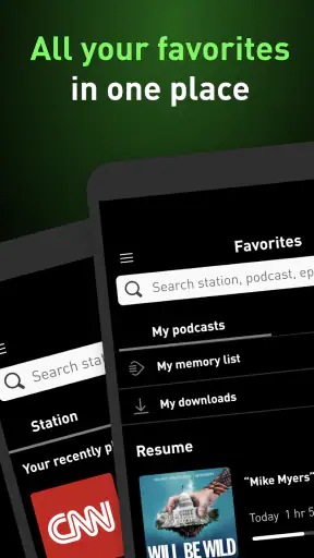 radio.pt - rádio e podcast screenshot